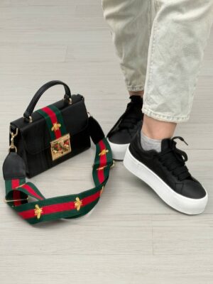 کتونی ونس ساده مشکی(۳۰۴۱)